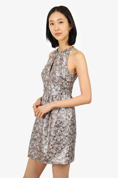 prada jacquard print mini dress Pink Floral Size 36 – Mine & Yours Skirt Lentgh:Floor length with a chapel train No train ROTATE Flower Mesh Maxi Funnel neck