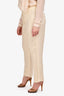 ROHE White/Cream Woven Pants Size 40