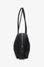 Prada Black Nylon Tessuto Logo Plate Shoulder Bag