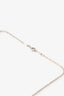 Tiffany & Co. Sterling Silver Small Open Heart Pendant Necklace