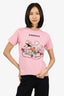 Gucci X Disney Pink Cotton 'Donald' T-Shirt Size XXS