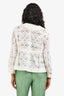 Maje White Lace Blazer Size 40