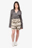 Isabel Marant Grey Cotton 'Ilirya' High Waisted Shorts Size 38
