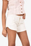 Marni White Mini Shorts Size 38