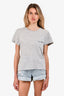 Golden Goose Grey 'Venice Paris' T-Shirt Size XS