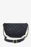 Pre-Loved Chanel™ 2018-19 Black Caviar Leather Business Affinity Bumbag