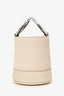 Simon Miller Cream Leather Bucket Bag