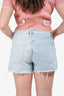 Frame Light Blue Denim 'Le Brigette' Cut Off Shorts Size 27