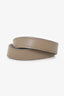 Hermes Taupe Leather Double Tour Bracelet