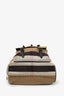 Burberry Beige/Black Canvas/Leather Nova Check Backpack