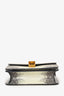 Celine Grey/Cream Lizard Box Teen Bag with Strap