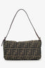 Fendi Brown FF Zucca Canvas Pochette