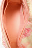 Fendi Beige/Pink Floral Zucchino Canvas Mama Forever Shoulder Bag