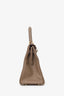 Hermès 2022 Etoupe Togo Leather Kelly II Retourne 28 with Strap