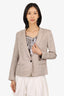 Isabel Marant Etoile Beige Single Breasted Blazer Size 3