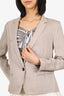 Isabel Marant Etoile Beige Single Breasted Blazer Size 3