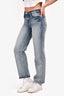 L'agence Blue Denim Straight Leg Jeans Size 26