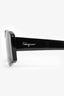 Salvatore Ferragamo Black Slim Sunglasses