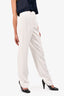 Meshki White Straight Leg Dress Pants Size S