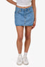 Levis Blue Denim Icon Mini Skirt Size 28