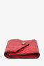 Louis Vuitton Red Monogram Empreinte 'Victorine' Wallet