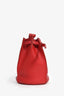 Celine 2017 Red Leather Bucket Bag (As Is)