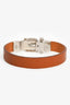 Hermès 2014 Brown Leather Bracelet Size XS