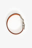 Hermès 2014 Brown Leather Bracelet Size XS