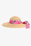 Valentino Beige Raffia Sun Hat Size S