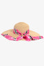 Valentino Beige Raffia Sun Hat Size S