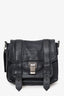 Proenza Schouler Black Leather Mini PS1 Shoulder Bag
