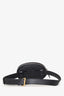 Gucci Black Chevron Leather Marmont Belt Bag