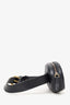 Gucci Black Chevron Leather Marmont Belt Bag
