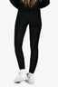 Tom Ford Black Logo Waistband Leggings Size XS