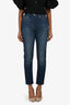 Re/Done Blue Wash Denim Straight Leg Jeans Size 24