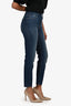 Re/Done Blue Wash Denim Straight Leg Jeans Size 24