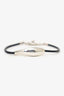 Tiffany & Co. Sterling Silver Cord Frank Gehry Fish Bracelet