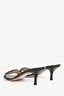 Prada Black Embellished Kitten Heels Size 39.5
