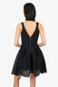 Maje Black Lace V-Neck Dress Size 3