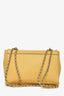 Mulberry Yellow Leather Small Lily Flap Crossbody Bag