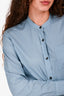 Dries Van Noten Blue Cotton Button Down Shirt Size 36
