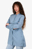 Dries Van Noten Blue Cotton Button Down Shirt Size 36