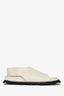 Proenza Schouler White Leather Slingback Flats Size 38 (As Is)