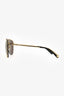 Louis Vuitton Zebra Aviator Studded Sunglasses