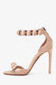 Alaïa Blush Pink Satin 'La Bombe' Heels Size 39.5
