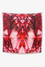 Alexander McQueen Pink/Red Silk Scarf