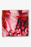 Alexander McQueen Pink/Red Silk Scarf