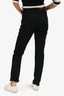 Balenciaga 2018 Black Denim Straight Legged Jeans Size 25