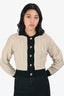 Asta Resort Beige/Black 'Bella' Cardigan Size XS