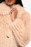 Apparis Cream Faux Fur Coat Size XS